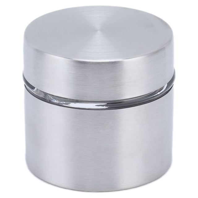 Tarro De Granos De Café Contenedor De Almacenamiento De Café De Vidrio Y Metal Para Almacenamiento De Alimentos En La Cocina Anggrek Otros