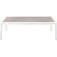 thumbnail image 3 of Meridian Furniture Nizuc Table Basse de Patio Extérieur en Bois Gris, 3 of 7