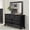 Black, variant on Renova Vintage Black 7-Drawer Dresser with Mirror