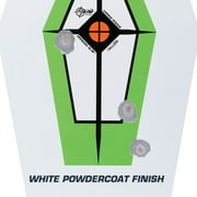 Ez Aim Ar500 Hex Steel Target, 3/8 in Thick, 15 x 8 x 3/8, White, Steel Training Target, 71066A