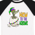 thumbnail image 4 of Inktastic New to the Krewe Mardi Gras Baby Alligator Boys or Girls Toddler T-Shirt, 4 of 5