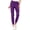 Eggplant, variant on Womens Scrub Joggers 4-Way Stretch Anti-Wrinkle Moisture-Wicking Elastic Waistband Four Pocket Jogger Pants, Green Apple, 3X