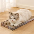 thumbnail image 4 of Elainilye Cat Scratching Board,Corrugated Flat Panel Wave Splicing Cats Scratch Board, 17.7×8.7IN, 4 of 6