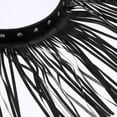 thumbnail image 4 of Cinturón Punk BLESIY de Cuero para Mujer Negro con Cadena, 4 of 8