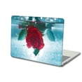 thumbnail image 3 of KSK KAISHEK Compatible with New MacBook Air 13" Case 2022 2021 2020 2019 2018 Released Model A2337 m1/A2179/A1932, Plastic Hard Shell Case, Rose series 0819, 3 of 5
