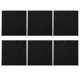 thumbnail image 1 of 6pcs Household Trash Can Charcoal Filter Pads Deodorizer Smell Odor Eliminators (Black), 1 of 4