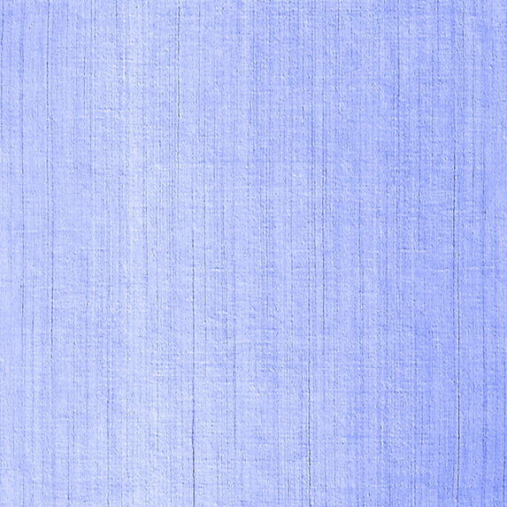 Ahgly Company Machine Washable Indoor Square Oriental Blue Industrial Area Rugs, 3' Square