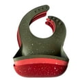 thumbnail image 2 of Silicone Baby Bibs - Waterproof and Adjustable Feeding Bib - Easy to Clean Material - Food Grade Silicone - Perfect for Boys and Girls - Flamingo, Olive, 2 of 6