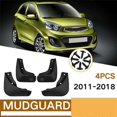 thumbnail image 4 of 4 Pcs Rabats de Boue pour Garde-Boue Picanto 2011-2018 Éclaboussures, 4 of 5