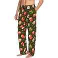 thumbnail image 2 of Balery red green coffee cup print Men's Pajama Pants,Ultra Lightweight Pjs,Lounge Pant-XX-Large, 2 of 9