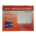 thumbnail image 7 of Digital Indoor HDTV Antenna Flat White w/ 25FT RG6 Coaxial Cable – 45 Mile VHF/UHF TV Signal Receiver, F-Type Extension Cord for Cable TV, Satellite, OTA Broadcast, 1080p Ready Plug & Play Setup, 7 of 7