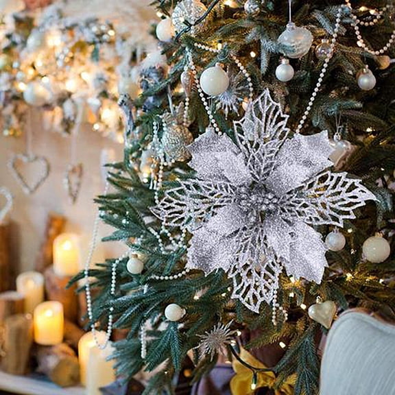 Lingouzi 2 Pcs Artificial Christmas Wreath Christmas Decorations 5.9 Inch Pre-lit Wreath Gift Boxes and Indoor and Outdoor Decorations for Christmas Home Front Door Hanging Wall Window Decor