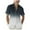 Navy, variant on VSSSJ Men's Button Down Shirts Casual Gradient Print Short Sleeve Shirt Loose Fit Comfortable Fashion Vacation Beach Summer Shirts Blue XL
