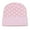 Pink, variant on Striped Polka Dot Knit Ear Warmer Hat For Women In Winter 100% Polyester Free Size In Black Height 9.06 Inches