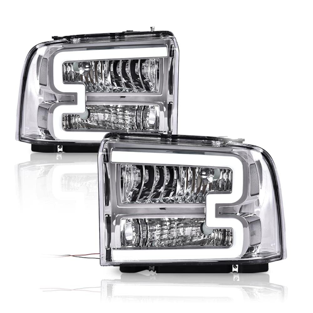 PIT66 LED Headlights,Fit for 20052007 Ford F250 F350 F450 F550 Super