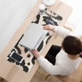 thumbnail image 3 of Long Mouse Pads for Desk,Beige and Black Leopard Pattern Desk Mats on Top Of Desks, Desk Mouse Pad Extra Large with 3mm Non-Slip Base and Stitched Edge for Gaming,Office,Work,Home 31.5"x11.8", 3 of 6