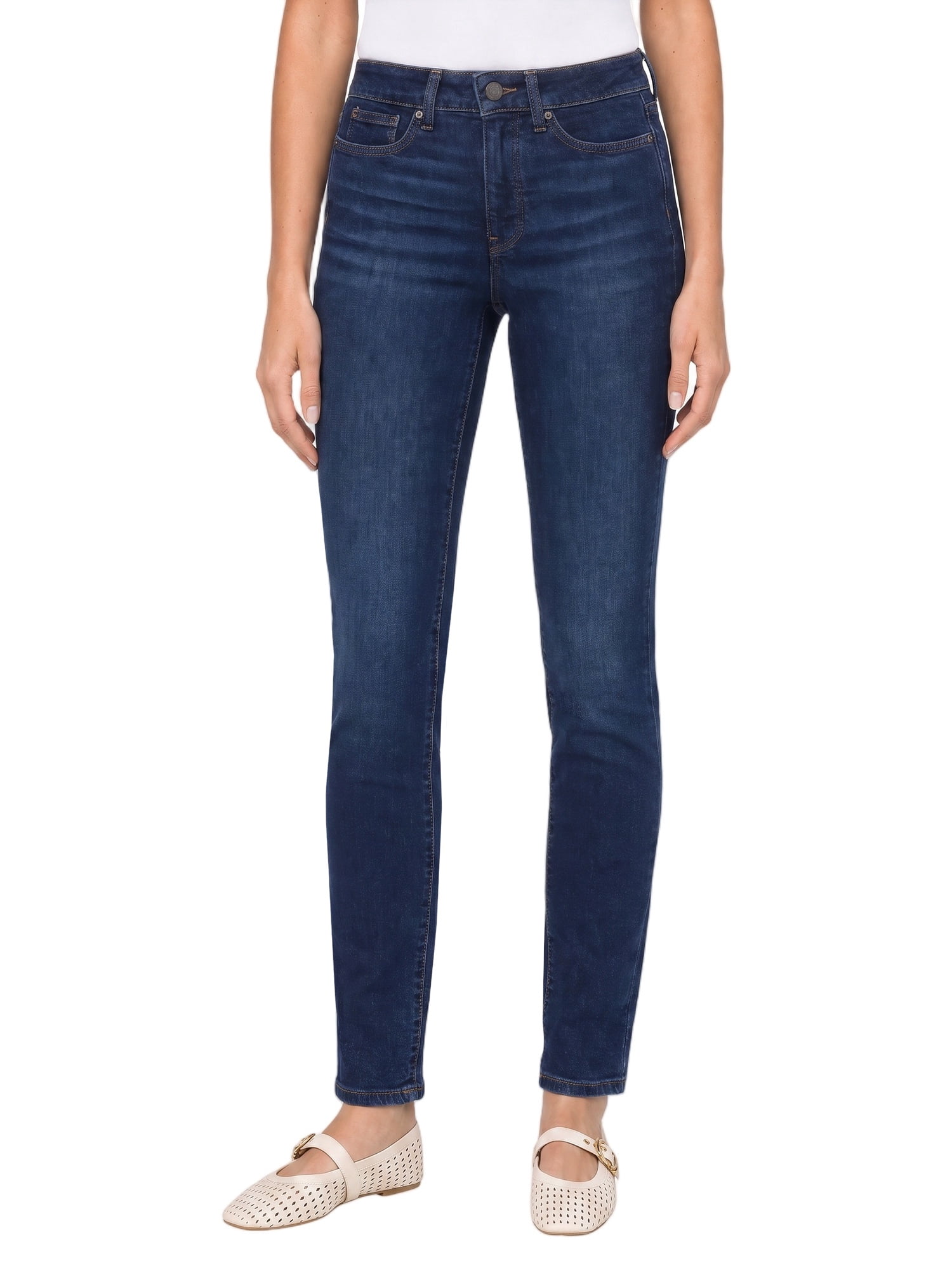NYDJ Women’s Sheri Slim Straight Jean, Sizes 2-24, featuring Lift Tuck® Technology