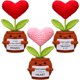 thumbnail image 1 of Muñecas con forma de corazón de ganchillo Wavwave, regalos de agradecimiento para profesores, 15 cm, 1 of 6