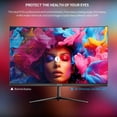 thumbnail image 3 of ZZA 24.5 Inch 120hz Curved Gaming Monitor, FHD 1080P Computer Monitor, AMD FreeSync, Eye Care for Home Office & PS5, DisplayPort & HDMI, VESA Mount, 3 of 9