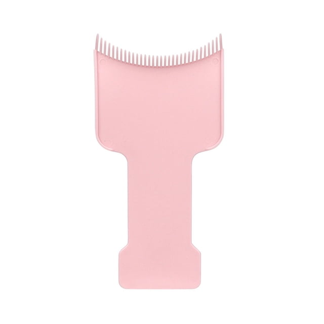 Hair Care Clearance, Bradem Hair Coloring Board Highlighting Comb Hair Dye Kit Hair Highlighting Kit Long Board Coloring Set for Home Salon, 1X Hair Dyeing Board Clearance Sale! Pink