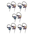 thumbnail image 2 of QualitChoice AK3 FiLe Wired Earbuds In-ear 3.5mm Earphone Portable Dynamic Hands-free Calling Running Headset with Eaps Colorful 5Set, 2 of 6