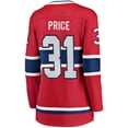 thumbnail image 3 of Women's Fanatics Carey Price Red Montreal Canadiens Home Breakaway Jersey, 3 of 7