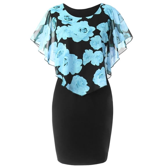 Azrian Womens Dresses Summer Plus Size Fashion Solid Sleeveless Pullover Dress