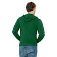 thumbnail image 2 of Bella + Canvas Unisex Poly-Cotton Fleece Full-Zip Hoodie, 2 of 3
