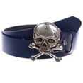 thumbnail image 2 of Skull and Cross Bone Pirate Halloween Costume Belt Multi-Color Options, 2 of 3