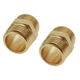 thumbnail image 1 of Boquilla doble I latón I conector I boquilla hembra I hexágono I Racor I BSP I 2x rosca macho I MM I 1 1/2., 1 of 5