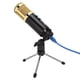 thumbnail image 3 of Micrófono de condensador USB estable con trípode de escritorio, alta sensibilidad y ángulo ajustable para PC., 3 of 12