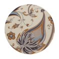 thumbnail image 4 of nygtbtfer Fitted Round Tablecloth Round Picnic Tablecloth Stretch Elastic Fitted Table Covers Resistant Washable Dining Table Protector for Indoor Outdoor Picnic Party 42-46, 4 of 8