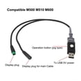 thumbnail image 3 of Naiovety Cable de programación USB Cable de programación para una configuración rápida y sencilla del dispositivo que aumenta la velocidad Bicicletas eléctricas, 3 of 6