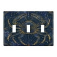 thumbnail image 2 of 2 Gang Light Switch Cover Plate Cancer Of Zodiac Wall Plate Decorate Electrical Outlet Cover Plates 4.56”x4.48”, 2 of 8