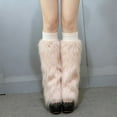 thumbnail image 5 of Women's Faux Leg Warmers Boot Covers Comfortable Winter Knee-High Stretchy Warmth Accessories for Christmas Party Outfits and Seasonal Fashion Ensembles, 5 of 6