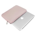 thumbnail image 6 of mosiso water repellent lycra sleeve bag cover for 14-15 inch 2017 / 2016 new macbook pro with touch bar a1707, notebook computer ultrabook with small case, baby pink, 6 of 6