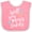 Pink and White, variant on Inktastic Will You Marry Daddy-ring White Boys or Girls Baby Bib