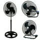 thumbnail image 1 of Ventilador 18 Pulgadas Negro Pedestal Piso Pared 3 En 1 LámparaYa Artfan V8832-1 / 3 en 1 Negro / Ventilador de Pie, 1 of 6