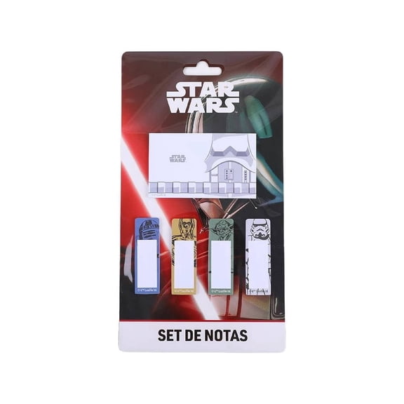 Set de Notas Star Wars 5 Piezas