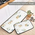 thumbnail image 6 of Coolnut Cute Cartoon Animals Kitchen Mat - Cushioned Anti Fatigue Kitchen Rug Set of 2, Non Slip Waterproof Kitchen Mats for Kitchen, Laundry, Sink, Office 19.7"×27.6"+19.7"×47.2" Home Decor, 6 of 7