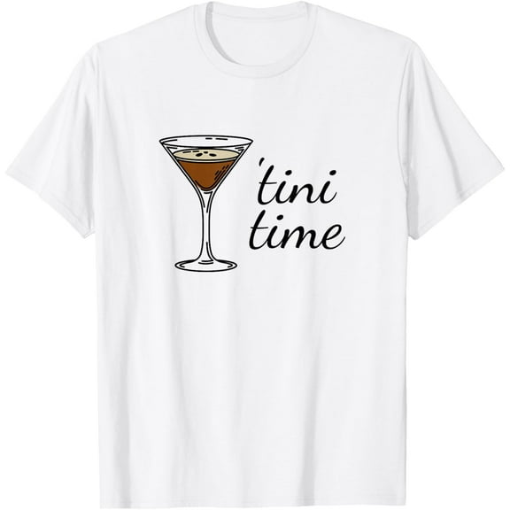 Espresso Martini Drinking Coffee Lovers Cocktail Bartender T-Shirt
