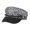Silver, variant on Adjustable Fashion Beret Hats for Women Autumn Winter Casual Newsboy Cap Chic Leopard Print Bucket Cap
