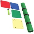 thumbnail image 4 of KAKOWELY Durable Felt Puzzles Mat with Inflatable Tube and 3 Fixing Bands for Home Use Assorted Color Bigger Size up to 2000 Pieces,47.24"X31.5"X0.08", 4 of 5