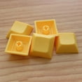 thumbnail image 3 of Milaget 12 Keys PBT DSA Keycaps Blank Printed DIY for Gaming Mechanical Keyboard, grainy Yellow, 3 of 4