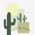 thumbnail image 2 of Natural World Cacti & Shapes Men's White Crew Neck Short Sleeve Tee-Large, 2 of 2