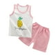 thumbnail image 5 of Ropa para , chaleco, tops, pantalones cortos, 2 piezas, conjunto de de bebé 55 Salvador Traje de pantalones cortos de chaleco para niños, 5 of 6