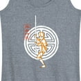 thumbnail image 3 of Avatar - The Last Airbender - Aang Crest - Women's Racerback Tank Top, 3 of 5