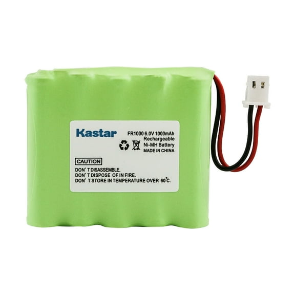 Kastar 1-Pack Ni-MH Battery 6.0V 1000mAh Replacement for Eton FR1000, Video Link Radio 1000, Emergency Radio Battery, Eton FRS/GMRS COMBINATION
