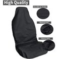 thumbnail image 3 of Car Seat Cover Universal Waterproof Black Seat Protector Pack O, 3 of 5