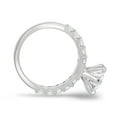 thumbnail image 7 of Este Origin Radiant Solitaire 2.5ctw Round Lab-Grown Diamond Engagement Ring in 18K White Gold Forever Ring for Women, US 5., 7 of 7